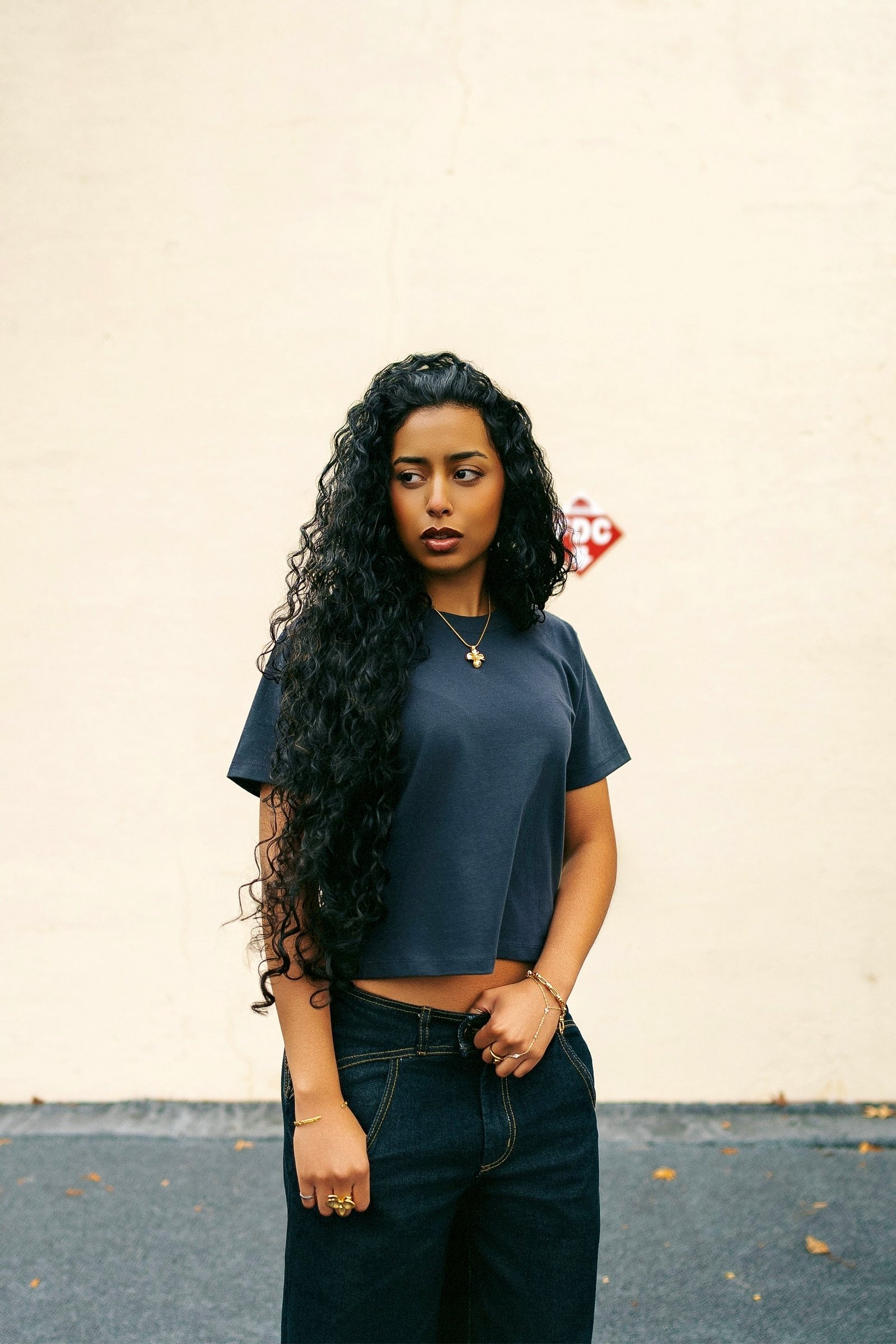 Womens 7610 Heavyweight High Waist Boxy T-Shirt