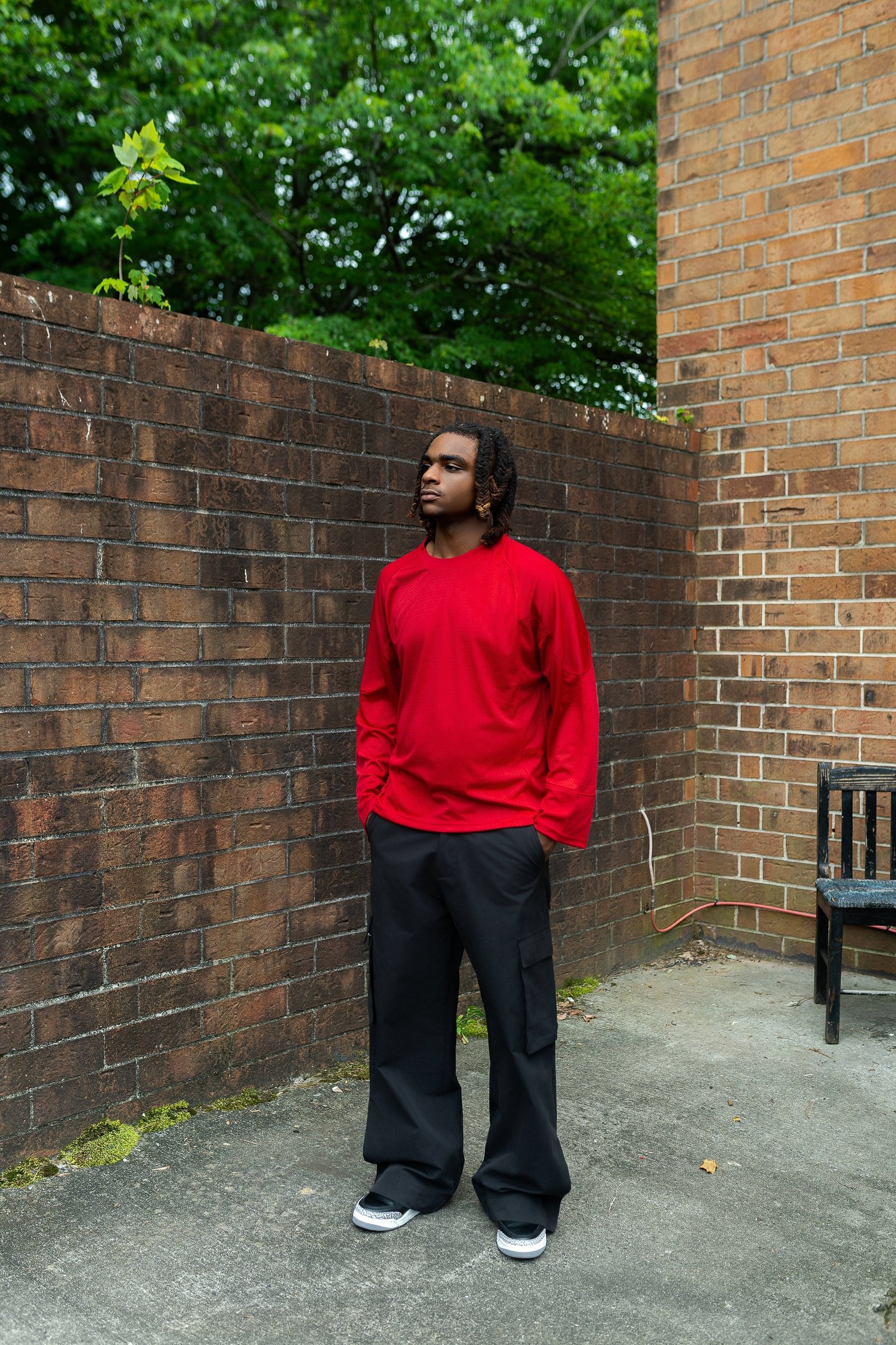 Mesh Football Long Sleeve Jersey