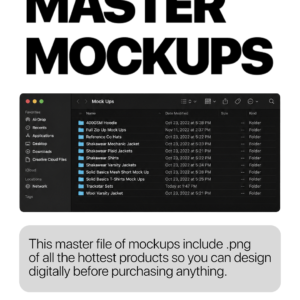Master Mock Up Pack - *Digital Product*