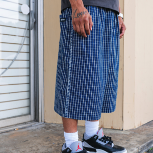 Baggy Plaid Shorts