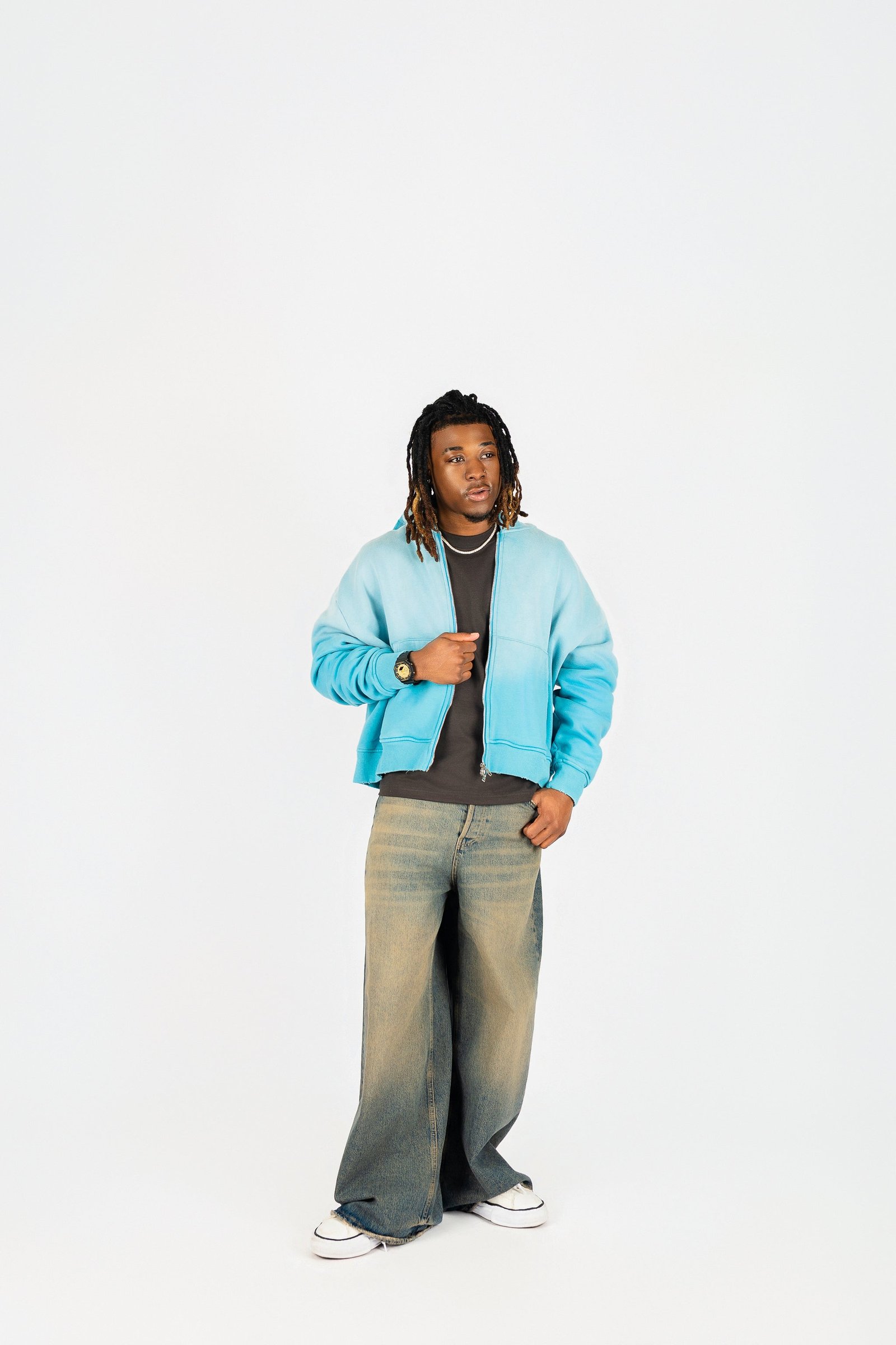Weathered Zip Up - Image 14