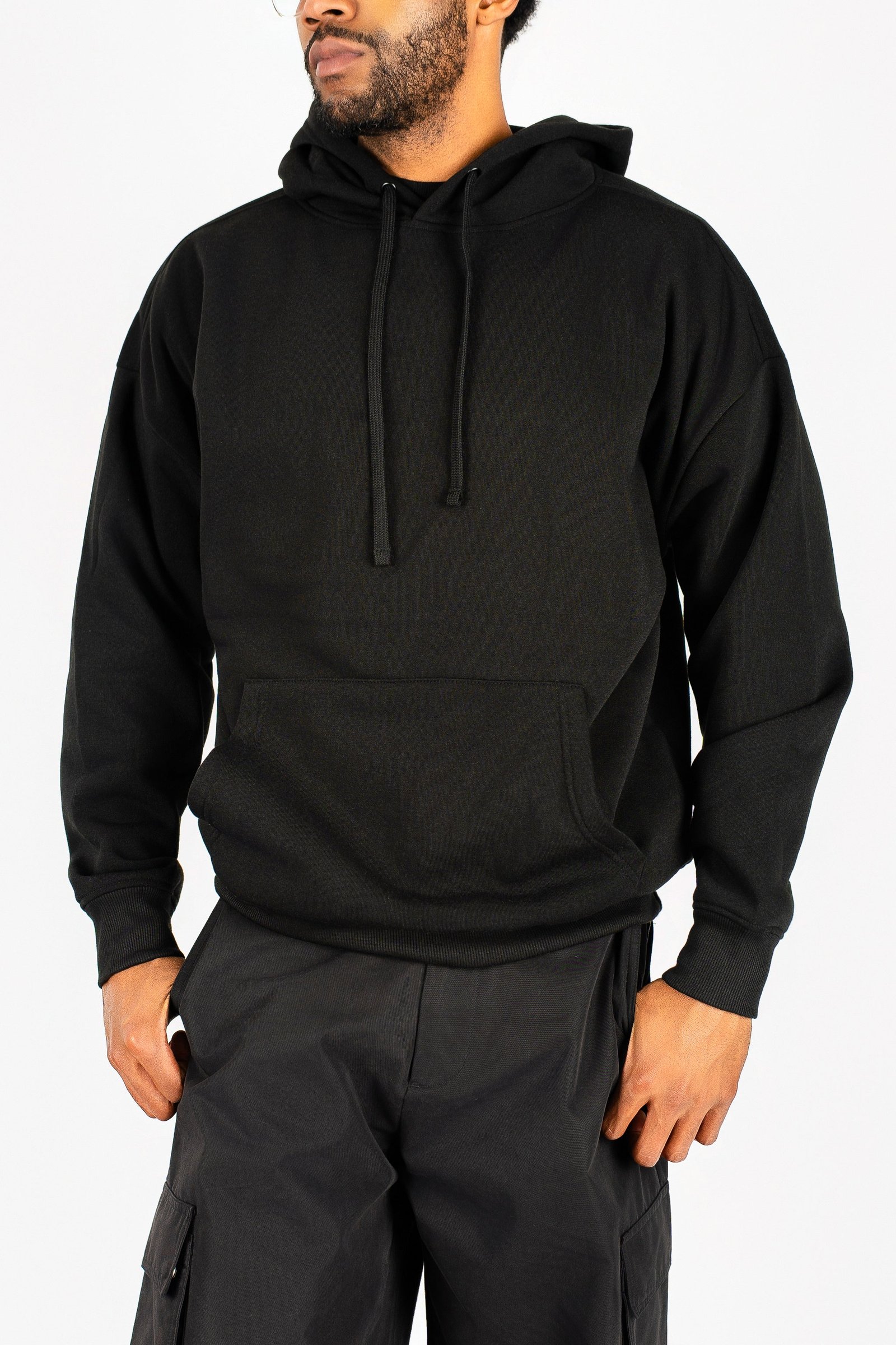 Oversize Drop Shoulder Hoodie - Image 3