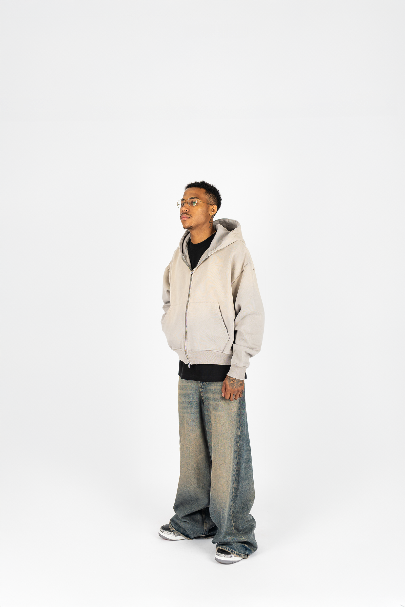 Weathered Zip Up - Image 6