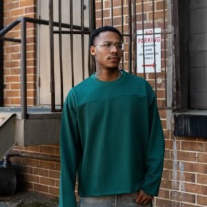 Long Sleeve Mesh Jersey