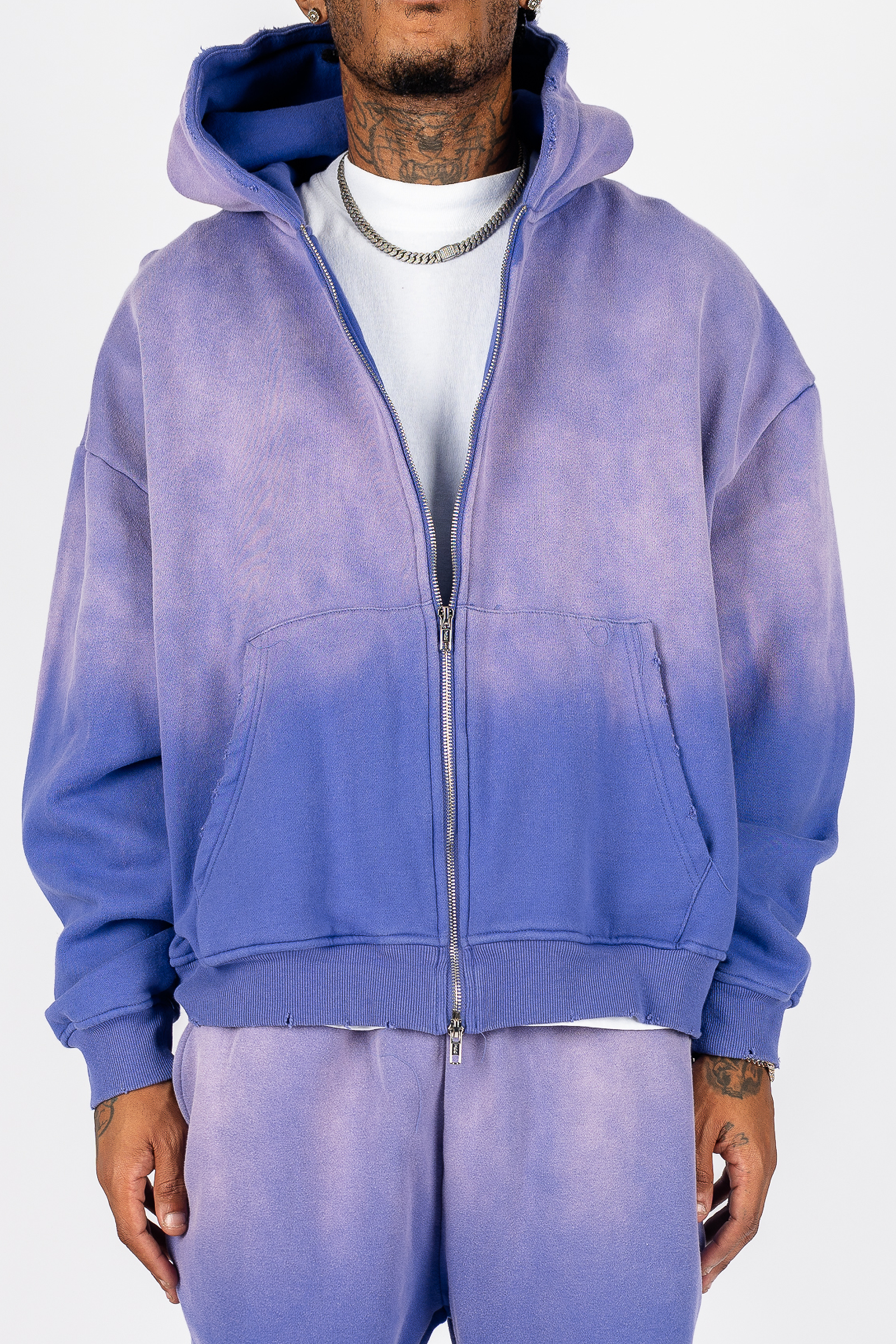 Weathered Zip Up - Image 11