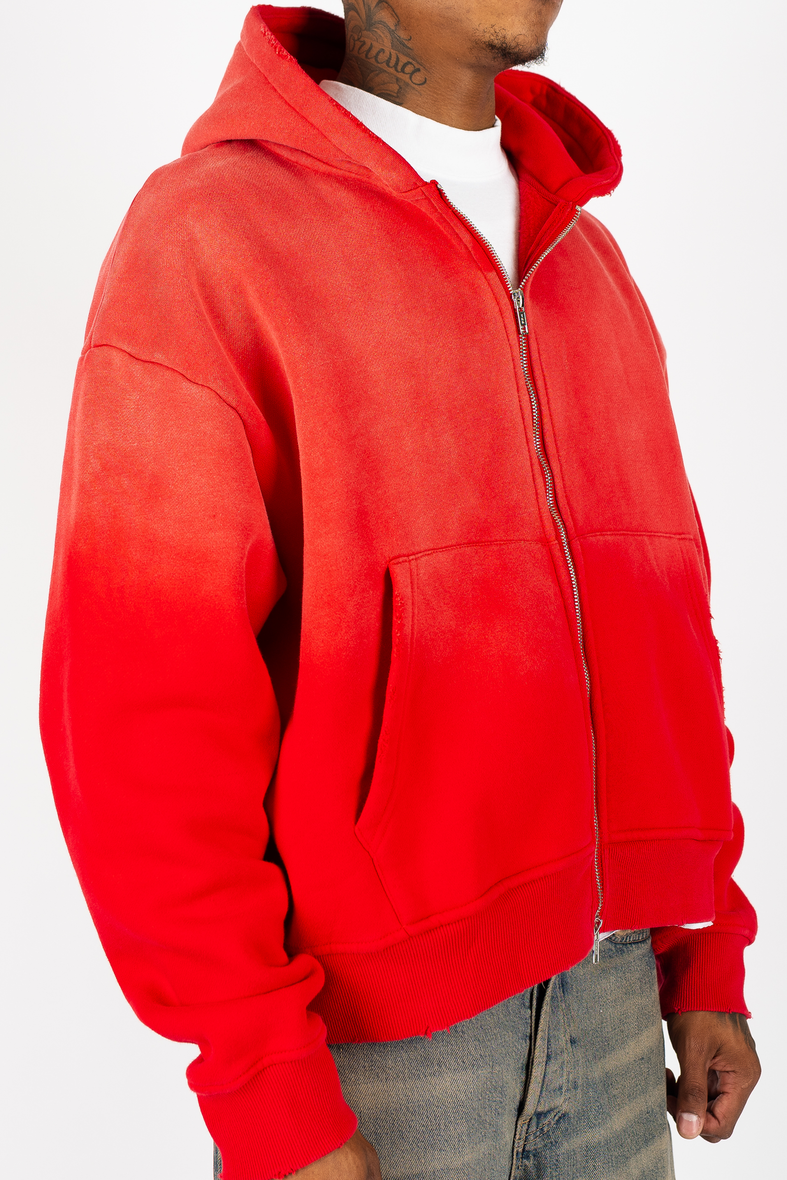 Weathered Zip Up - Image 12